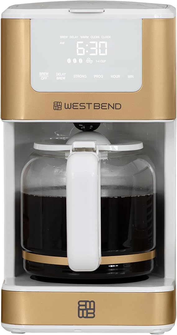 One‑Touch Programmable Coffee Maker ☕⏰ Delay Brew | Anti‑Drip | Easy Clean