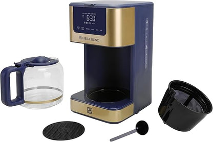 One‑Touch Programmable Coffee Maker ☕⏰ Delay Brew | Anti‑Drip | Easy Clean