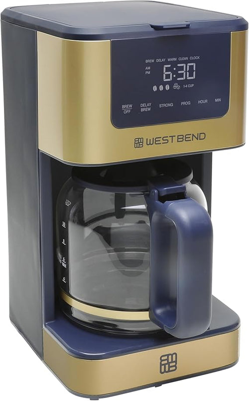 One‑Touch Programmable Coffee Maker ☕⏰ Delay Brew | Anti‑Drip | Easy Clean