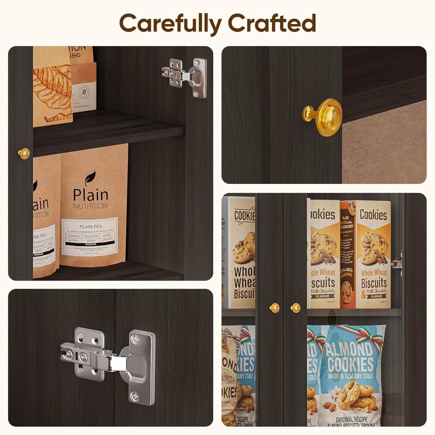 🌟 Modern Farmhouse Bookcase | Adjustable Shelves | Perfect for Books & Decor 🏡📖