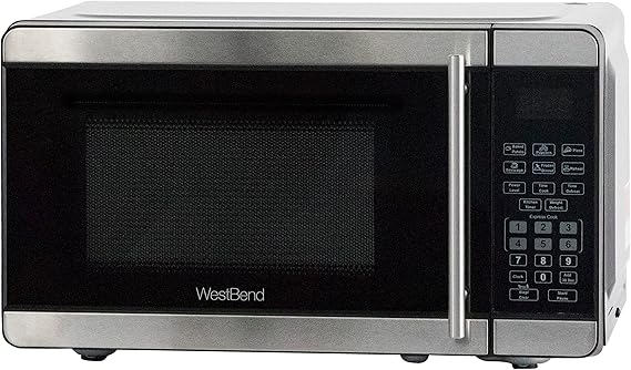 Easy Cook 0.7 Cu Ft Microwave 🍕☕ One‑Touch Meals & Snacks | Fast & Space‑Saving