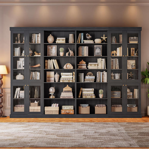 🌟 Modern Farmhouse Bookcase | Adjustable Shelves | Perfect for Books & Decor 🏡📖